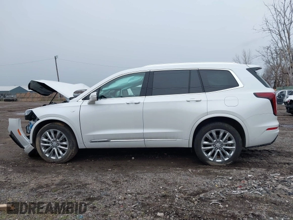2024 Cadillac XT6 AWD Premium Luxury with VIN 1GYKPDRS5RZ755230, listed as a IAAI auction lot 41219059 with Not Provided miles. Bid and sale history available at carsss.com. Image 14.