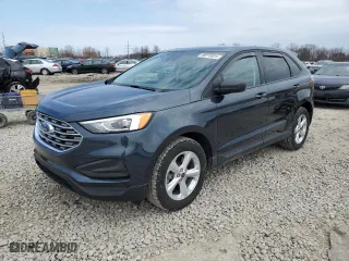 2022 Ford Edge SE with VIN 2FMPK4G99NBA18695, listed as a Copart auction lot 46818025 with 28,738 mi miles and Salvage Title. Bid and sale history available at carsss.com. Image 1.
