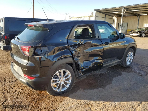 2024 Chevrolet TrailBlazer LS with VIN KL79MMS22RB176421, listed as a Copart auction lot 85467594 with NaN miles and Clean Title. Bid and sale history available at carsss.com. Image 3.