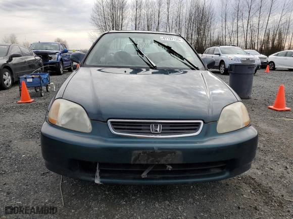 1998 Honda Civic EX with VIN 1HGEJ8644WL044510, listed as a Copart auction lot 47137135 with 163,796 mi miles and Salvage Title. Bid and sale history available at carsss.com. Image 5.