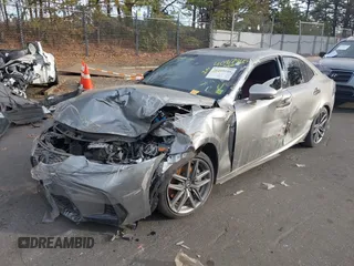 2017 Lexus IS 300 with VIN JTHCM1D26H5021709, listed as a IAAI auction lot 40879615 with 87,432 mi miles and . Bid and sale history available at DreamBid. Image 2.