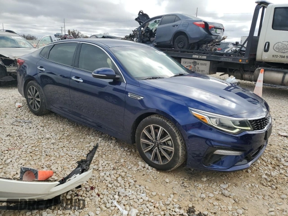 2020 Kia Optima EX Premium with VIN 5XXGU4L10LG400156, listed as a Copart auction lot 85522454 with 80,111 mi miles and Salvage Title. Bid and sale history available at carsss.com. Image 4.