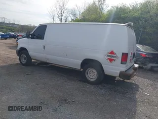 2010 Ford Econoline Cargo Commercial with VIN 1FTNE1EW1ADA91736, listed as a IAAI auction lot 42005782 with 306,746 mi miles and . Bid and sale history available at carsss.com. Image 3.