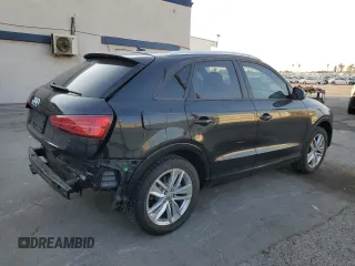 2018 Audi Q3 Premium with VIN WA1BCCFS9JR006171, listed as a Copart auction lot 89405445 with 24,546 mi miles and Salvage Title. Bid and sale history available at carsss.com. Image 3.