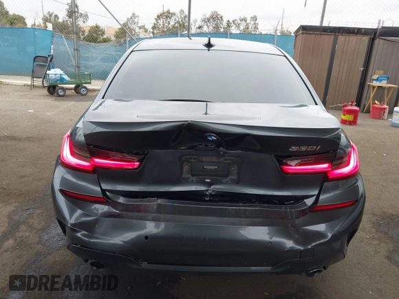 2019 BMW 3 Series 330i with VIN WBA5R1C56KAK07317, listed as a IAAI auction lot 42034264 with 43,448 mi miles and . Bid and sale history available at DreamBid. Image 16.