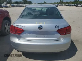 2014 Volkswagen Passat S with VIN 1VWAS7A32EC097236, listed as a Copart auction lot 70137924 with 70,216 mi miles and Salvage Title. Bid and sale history available at carsss.com. Image 6.