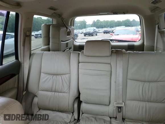2009 Lexus GX 470 z VIN JTJBT20X690177574, wystawiony jako Copart lot #56981165 z przebiegiem 167 415 mil mil oraz Szkoda całkowita • Salvage title. Historia ofert i sprzedaży dostępna na DreamBid. Obrazek 10.