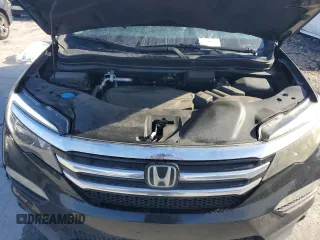 2017 Honda Pilot Touring with VIN 5FNYF5H90HB011708, listed as a Copart auction lot 46991655 with 159,953 mi miles and Salvage Title. Bid and sale history available at carsss.com. Image 12.