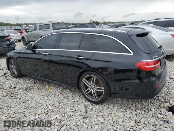 2019 Mercedes-Benz E 450 with VIN WDDZH6JB8KA519917, listed as a Copart auction lot 55764755 with 57,213 mi miles and Clean Title. Bid and sale history available at DreamBid. Image 2.