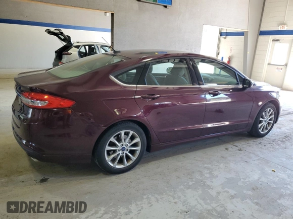 2017 Ford Fusion SE with VIN 3FA6P0HD0HR240647, listed as a Copart auction lot 50839715 with 118,609 mi miles and Salvage title. Bid and sale history available at DreamBid. Image 3.