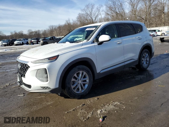 2020 Hyundai Santa Fe SE with VIN 5NMS2CAD6LH293025, listed as a Copart auction lot 72199192 with 24,059 mi miles. Bid and sale history available at carsss.com. Image 1.