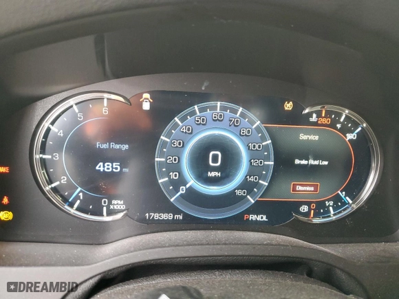 2018 Cadillac Escalade Luxury with VIN 1GYS3BKJ0JR318600, listed as a Copart auction lot 77821514 with 178,369 mi miles and Salvage Title. Bid and sale history available at carsss.com. Image 9.