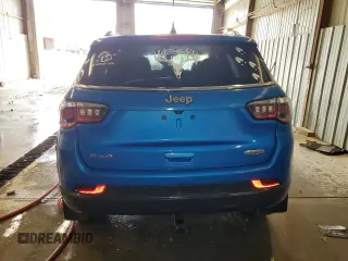 2020 Jeep Compass Latitude with VIN 3C4NJDBBXLT143215, listed as a Copart auction lot 60792385 with Not provided miles and Salvage title. Bid and sale history available at DreamBid. Image 6.