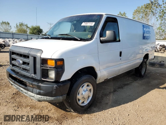 2013 Ford Econoline Cargo Commercial with VIN 1FTNS2EW1DDB11096, listed as a Copart auction lot 71987114 with 72,426 mi miles and Salvage Title. Bid and sale history available at carsss.com. Image 1.