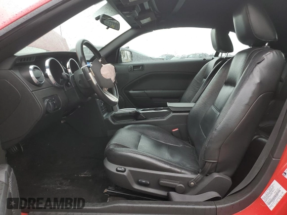 2007 Ford Mustang Deluxe with VIN 1ZVFT84N975273244, listed as a Copart auction lot 47892565 with 187,131 mi miles and Salvage title. Bid and sale history available at DreamBid. Image 7.