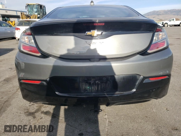 2017 Chevrolet Volt LT with VIN 1G1RC6S56HU216815, listed as a Copart auction lot 68440102 with 58,171 mi miles. Bid and sale history available at carsss.com. Image 6.