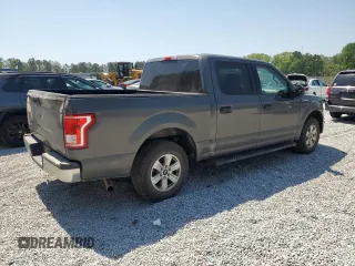 2017 Ford F-150 XL with VIN 1FTEW1C83HKC85191, listed as a Copart auction lot 53687415 with 140,407 mi miles and Salvage Title. Bid and sale history available at carsss.com. Image 3.