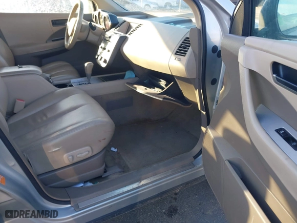 2005 Nissan Murano SL with VIN JN8AZ08W45W413518, listed as a IAAI auction lot 41669486 with 123,121 mi miles. Bid and sale history available at carsss.com. Image 5.