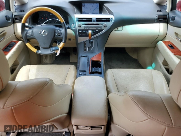 2012 Lexus RX 350 с VIN 2T2ZK1BA7CC070064, выставлен на аукционе Copart как лот 59335785 с пробегом 127 529 миль миль и Списание • Salvage title. История ставок и продаж доступна на DreamBid. Изображение 8.