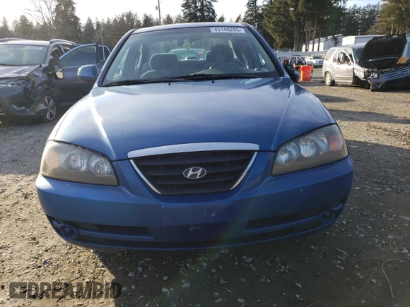 2006 Hyundai Elantra GLS z VIN KMHDN46D06U315673, wystawiony jako Copart lot #46815255 z przebiegiem 152 398 mil mil oraz Szkoda całkowita • Salvage title. Historia ofert i sprzedaży dostępna na DreamBid. Obrazek 5.