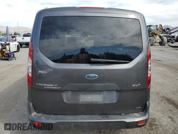 2017 Ford Transit Connect XLT z VIN NM0GE9F70H1338655, wystawiony jako Copart lot #49731475 z przebiegiem 95 905 mil mil oraz Szkoda całkowita • Salvage title. Historia ofert i sprzedaży dostępna na DreamBid. Obrazek 6.
