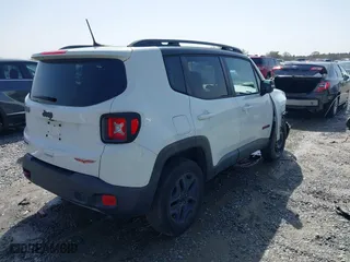2018 Jeep Renegade Trailhawk with VIN ZACCJBCB9JPG81032, listed as a IAAI auction lot 41722934 with 178,502 mi miles. Bid and sale history available at carsss.com. Image 4.