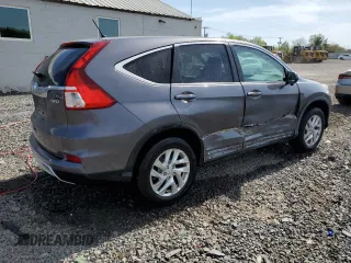 2015 Honda CR-V EX with VIN 5J6RM4H50FL037716, listed as a Copart auction lot 54850375 with 98,312 mi miles and Salvage Title. Bid and sale history available at DreamBid. Image 3.