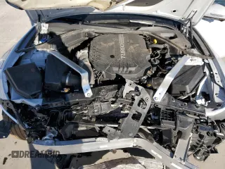 2022 Genesis G70 3.3T with VIN KMTG54TE0NU084403, listed as a Copart auction lot 79113114 with 19,173 mi miles and Salvage Title. Bid and sale history available at DreamBid. Image 12.