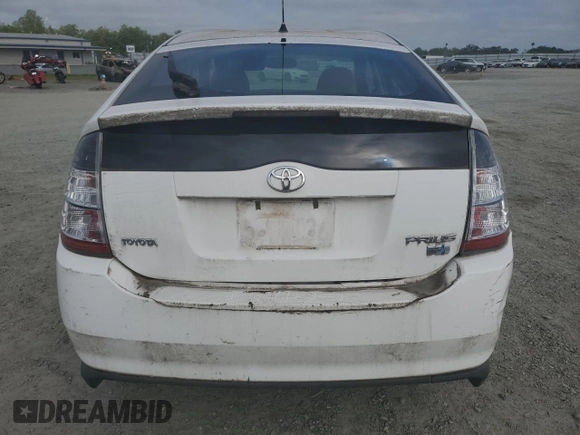 2004 Toyota Prius with VIN JTDKB20U140022774, listed as a Copart auction lot 53741515 with 0 mi miles and Salvage Title. Bid and sale history available at carsss.com. Image 6.