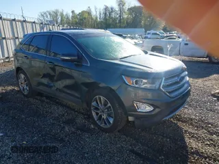 2015 Ford Edge Titanium with VIN 2FMTK4K92FBB79655, listed as a IAAI auction lot 41880224 with 202,424 mi miles. Bid and sale history available at carsss.com. Image 1.