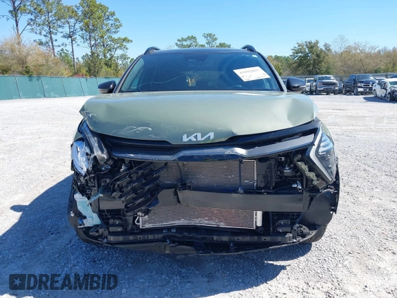 2024 Kia Sportage X-Line with VIN 5XYK6CDFXRG200348, listed as a IAAI auction lot 41892015 with 11,320 mi miles and . Bid and sale history available at carsss.com. Image 6.