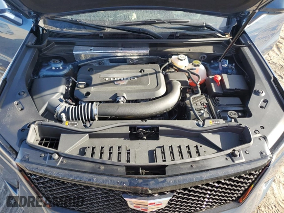 2024 Cadillac XT4 FWD Sport with VIN 1GYFZER40RF249101, listed as a Copart auction lot 76312304 with 1,969 mi miles and Salvage title. Bid and sale history available at DreamBid. Image 13.