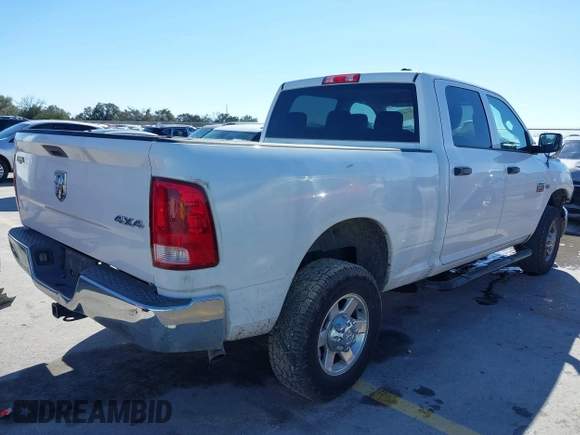 2010 Dodge Ram 2500 ST with VIN 3D7TT2CT6AG146203, listed as a IAAI auction lot 41661286 with 254,577 mi miles. Bid and sale history available at carsss.com. Image 4.