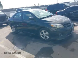 2011 Toyota Corolla L with VIN 5YFBU4EE3BP002066, listed as a IAAI auction lot 41697328 with 1 mi miles. Bid and sale history available at carsss.com. Image 1.