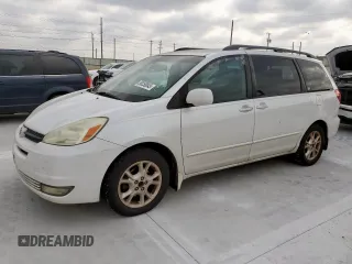 2004 Toyota Sienna XLE z VIN 5TDZA22C14S058693, wystawiony jako Copart lot #58250845 z przebiegiem 193 390 mil mil oraz Czysty tytuł • Clean title. Historia ofert i sprzedaży dostępna na DreamBid. Obrazek 1.