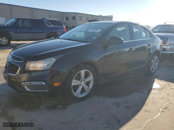 2015 Chevrolet Cruze LT with VIN 1G1PE5SB3F7218843, listed as a Copart auction lot 87000204 with 146,466 mi miles and Salvage Title. Bid and sale history available at carsss.com. Image 1.