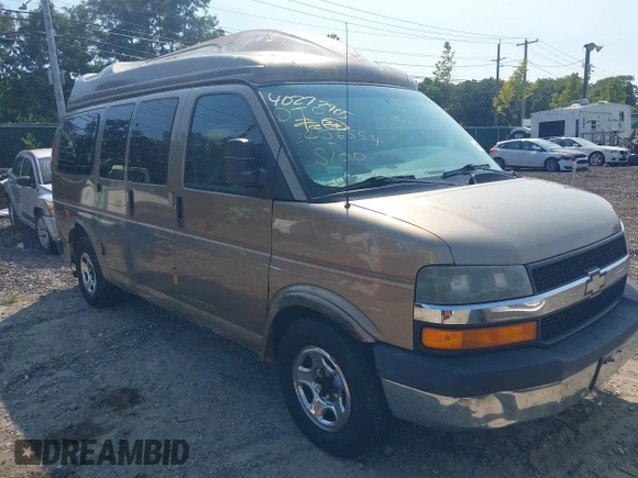 2003 Chevrolet Express Cargo YF7 Upfitter with VIN 1GBFH15T031172897, listed as a IAAI auction lot 40272905 with Not provided miles and . Bid and sale history available at DreamBid. Image 1.