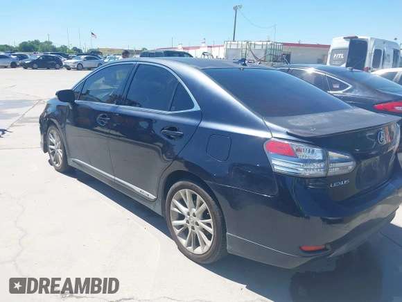 2010 Lexus HS 250h with VIN JTHBB1BAXA2000929, listed as a IAAI auction lot 42067247 with 175,452 mi miles. Bid and sale history available at carsss.com. Image 3.