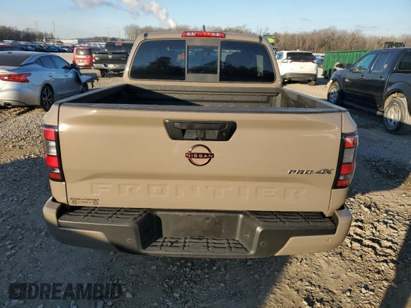 2022 Nissan Frontier Pro-4X с VIN 1N6ED1EK4NN611473, выставлен на аукционе Copart как лот 89142785 с пробегом 24 871 миль миль и Списание • Salvage title. История ставок и продаж доступна на DreamBid. Изображение 6.