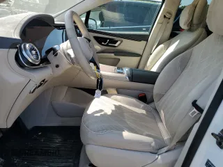 2023 Mercedes-Benz EQS with VIN 4JGDM4EB0PA008221, listed as a Copart auction lot 70640014 with 17,038 mi miles and Salvage Title. Bid and sale history available at carsss.com. Image 7.