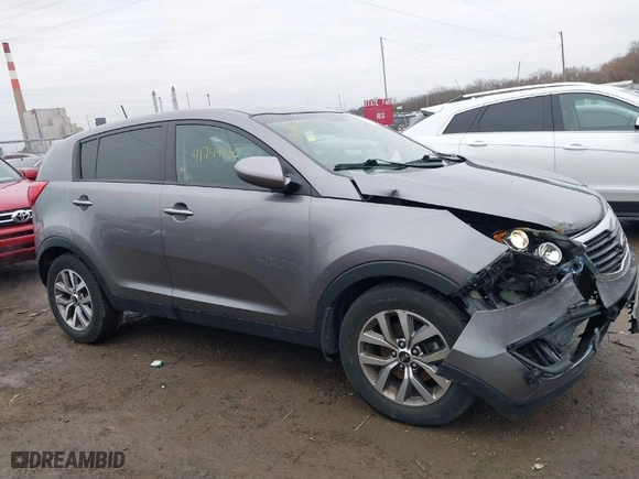 2016 Kia Sportage LX with VIN KNDPB3AC9G7871158, listed as a IAAI auction lot 41744450 with 99,392 mi miles. Bid and sale history available at carsss.com. Image 14.