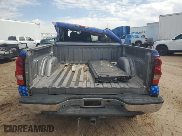 2007 Chevrolet Silverado 1500 LS with VIN 2GCEC13V571146242, listed as a Copart auction lot 52463615 with Not Provided miles and Salvage Title. Bid and sale history available at DreamBid. Image 6.