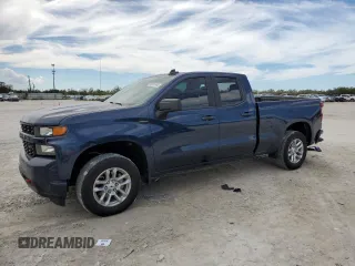 2020 Chevrolet Silverado 1500 Custom with VIN 1GCRWBEK4LZ367009, listed as a Copart auction lot 47017405 with 61,900 mi miles and Non Repairable. Bid and sale history available at carsss.com. Image 1.
