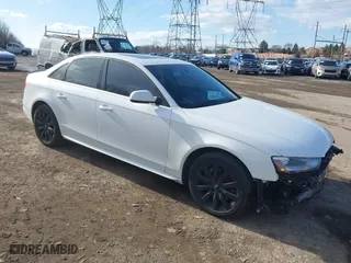 2015 Audi A4 Premium with VIN WAUBFAFL4FN033302, listed as a IAAI auction lot 41500723 with 147,960 mi miles. Bid and sale history available at carsss.com. Image 1.