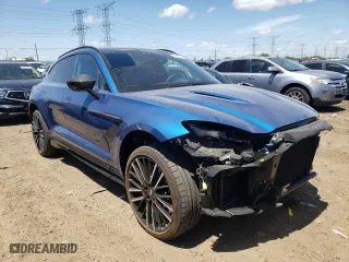 2023 Aston Martin DBX 707 with VIN SD7VUJBW1PTV06463, listed as a Copart auction lot 55336944 with 13,126 mi miles and Salvage Title. Bid and sale history available at carsss.com. Image 4.