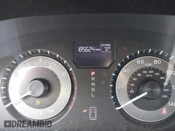 2011 Honda Odyssey EX-L with VIN 5FNRL5H64BB085479, listed as a IAAI auction lot 42404637 with 185,624 mi miles and . Bid and sale history available at DreamBid. Image 15.