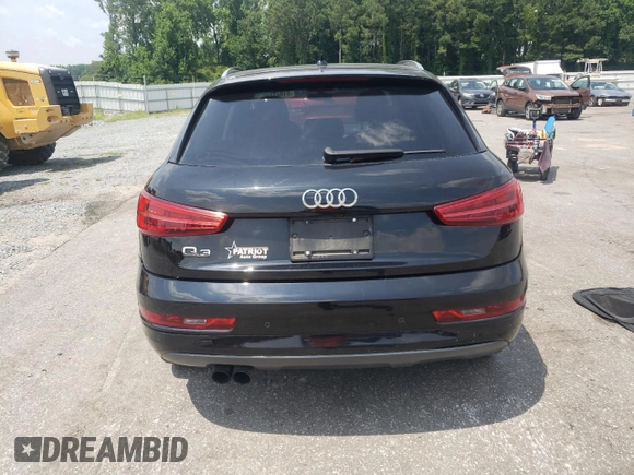 2017 Audi Q3 Premium z VIN WA1BCCFS7HR016546, wystawiony jako Copart lot #61943715 z przebiegiem 81 598 mil mil oraz Czysty tytuł • Clean title. Historia ofert i sprzedaży dostępna na DreamBid. Obrazek 6.