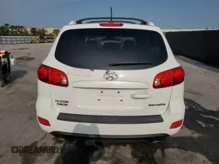 2007 Hyundai Santa Fe SE with VIN 5NMSH13E67H098444, listed as a Copart auction lot 57073465 with 158,306 mi miles and Salvage title. Bid and sale history available at DreamBid. Image 6.