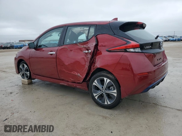 2022 Nissan LEAF SV Plus with VIN 1N4BZ1CV9NC562518, listed as a Copart auction lot 44903875 with 33,371 mi miles and Salvage Title. Bid and sale history available at DreamBid. Image 2.