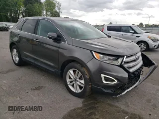 2015 Ford Edge SEL with VIN 2FMTK4J91FBB79082, listed as a Copart auction lot 50121365 with 74,251 mi miles and Salvage Title. Bid and sale history available at carsss.com. Image 4.